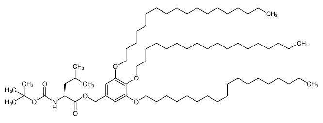 1258442-23-7 spectrum, 3,4,5-tris(octadecyloxy)benzyl (tert-butoxycarbonyl)-L-leucinate