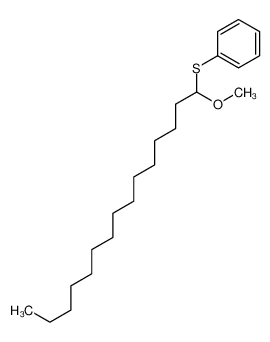 89036-88-4 spectrum, 1-methoxypentadecylsulfanylbenzene