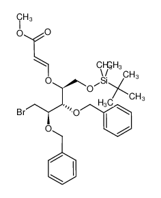 406684-07-9 structure, C29H41BrO6Si