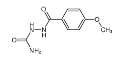 3064-22-0 1-(4-Methoxy-benzoyl)-semicarbazid