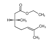 65620-73-7 ethyl (R)-3,7-dimethyl-6-octenoate