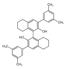 3,3'-Bis(3,5-dimethylphenyl)-5,5',6,6',7,7',8,8'-octahydro-1,1'-b inaphthalene-2,2'-diol 618854-90-3