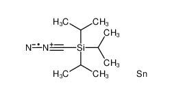 141958-17-0 structure, C13H35N2SiSn