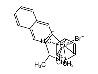 240404-91-5 structure, C21H20BrNRu+