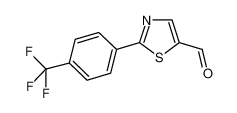 2-(4-三氟甲基苯基)噻唑-5-甲醛