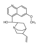 (R)-[(2R,4S,5R)-5-ethenyl-1-azabicyclo[2.2.2]octan-2-yl]-(6-methoxyquinolin-4-yl)methanol 572-59-8