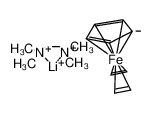 70713-55-2 structure, C15H20FeLiN2++