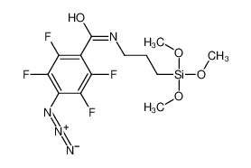 N-(3-三甲氧基硅烷基丙基)-4-叠氮基-2,3,5,6-四氟苯甲酰胺