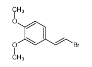 69731-27-7 spectrum, trans-4-(2-bromovinyl)-1,2-dimethoxybenzene