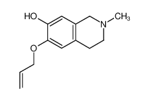 120493-94-9 spectrum, 6-allyloxy-7-hydroxy-2-methyl-1,2,3,4-tetrahydroisoquinoline