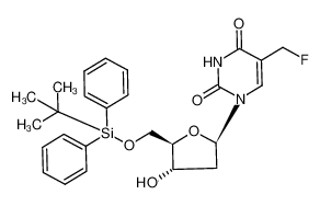 101527-42-8 structure, C26H31FN2O5Si