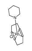 12086-08-7 structure, C13H18ClNRh