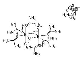 55835-66-0 structure, C7H35Bi3Cl9N14S7