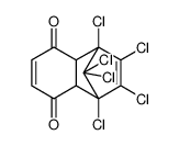 2591-92-6 structure, C11H4Cl6O2