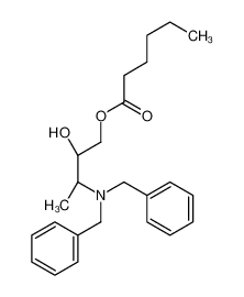 [(2S,3S)-3-(dibenzylamino)-2-hydroxybutyl] hexanoate 871948-98-0