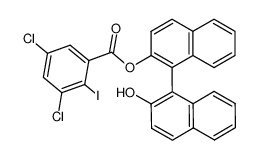 121794-46-5 structure, C27H15Cl2IO3