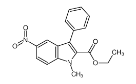 155697-64-6 ethyl 1-methyl-5-nitro-3-phenylindole-2-carboxylate