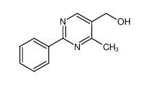 (4-methyl-2-phenylpyrimidin-5-yl)methanol 342405-27-0