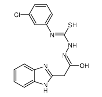 78772-38-0 structure, C16H14ClN5OS