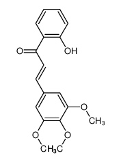 1-(2-hydroxyphenyl)-3-(3,4,5-trimethoxyphenyl)prop-2-en-1-one 59817-22-0