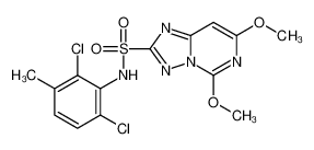 N-(2,6-dichloro-3-methylphenyl)-5,7-dimethoxy-[1,2,4]triazolo[1,5-c]pyrimidine-2-sulfonamide 98%