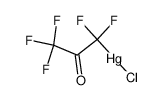 60644-79-3 spectrum, chloro-(1,1,3,3,3-pentafluoro-2-oxo-propyl)-mercury