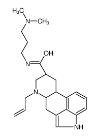 去乙基氨基甲酰卡麦角林