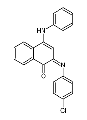 4-anilino-2-(4-chlorophenyl)iminonaphthalen-1-one 137679-43-7