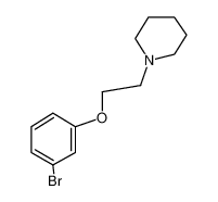 1-[2-(3-bromophenoxy)ethyl]piperidine 554430-68-1