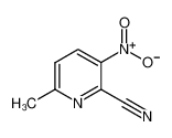 6-methyl-3-nitropyridine-2-carbonitrile 187242-90-6