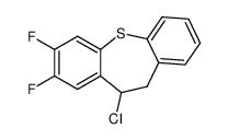 60810-79-9 spectrum, 7,8-difluoro-10-chloro-10,11-dihydrodibenzo(b,f)thiepine