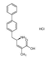 (Z)-(R)-4-amino-5-biphenyl-4-yl-2-methyl-pent-2-enoic acid hydrochloride 1361408-17-4