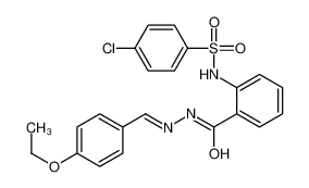 477733-53-2 structure, C22H20ClN3O4S