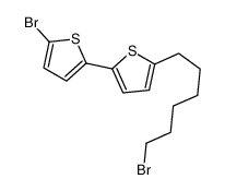 219535-23-6 structure, C14H16Br2S2