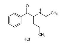 2-(ethylamino)-1-phenylpentan-1-one,hydrochloride 18268-16-1