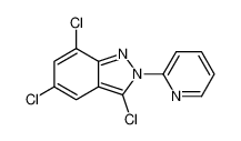 88279-18-9 structure, C12H6Cl3N3