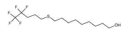 511545-94-1 9-[(4,4,5,5,5-五氟戊基)硫代]-1-壬醇