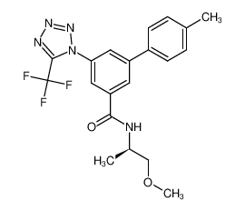 1000585-21-6 structure, C20H20F3N5O2