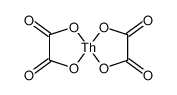 2040-52-0 structure, C4O8Th