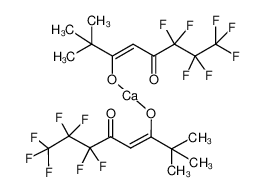 calcium,(Z)-6,6,7,7,8,8,8-heptafluoro-2,2-dimethyl-5-oxooct-3-en-3-olate 36885-29-7