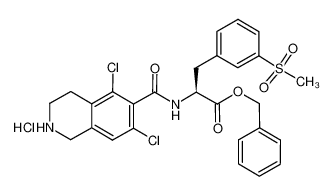 1194550-65-6 structure, C27H27Cl3N2O5S