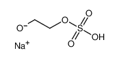 10098-47-2 structure, C2H5NaO5S