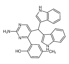 1044735-03-6 structure, C28H23N5O