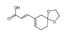 3-(1,4-dioxaspiro[4.5]dec-7-en-7-yl)prop-2-enoic acid 226916-19-4