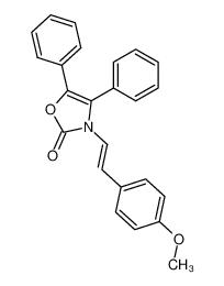 148715-53-1 spectrum, 3-[(E)-[2-(4-methoxyphenyl)ethenyl]]-4,5-diphenyl-2(3H)oxazolone