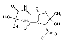 (2S,5R,6R)-6-[(2-amino-2-methylpropanoyl)amino]-3,3-dimethyl-7-oxo-4-thia-1-azabicyclo[3.2.0]heptane-2-carboxylic acid