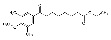 ethyl 8-(4-methoxy-3,5-dimethylphenyl)-8-oxooctanoate 898751-14-9