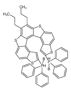 1343404-31-8 structure, C52H46B2P2S4