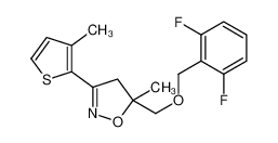 403640-27-7 structure, C17H17F2NO2S