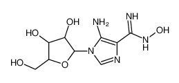 5-amino-1-[3,4-dihydroxy-5-(hydroxymethyl)oxolan-2-yl]-N'-hydroxyimidazole-4-carboximidamide 57004-06-5